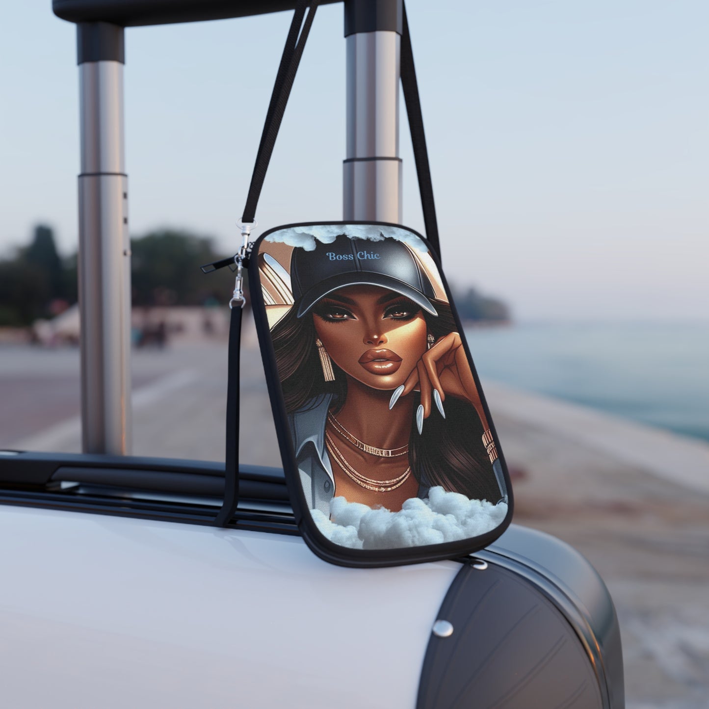 Stylish Passport Wallet for Boss Babes, Travel Accessory, Chic Wallet, Gift for Travelers, Organizer for Passport and Cards