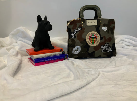 Camouflage Junk Tote – Red & Green Edition | Boss Chic Vibes