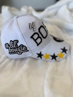 Black & White Boss Baseball Cap