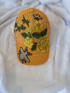 Queen Bee & Bloom Baseball Cap