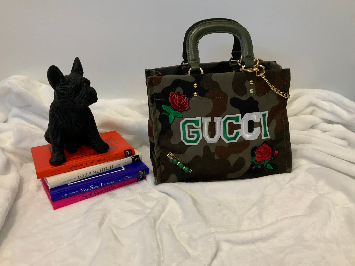 Camouflage Junk Tote – Red & Green Edition | Boss Chic Vibes